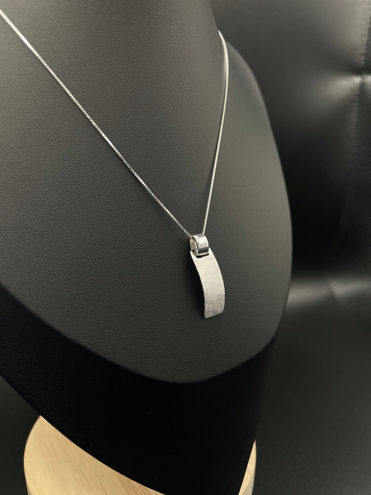 Collana Diamantata Piastrina