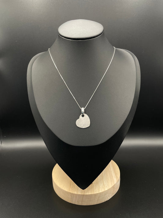 Collana Diamantata Cuore