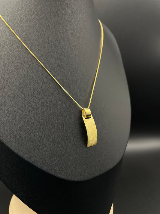 Collana Diamantata Piastrina