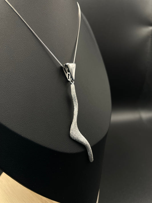 Collana Diamantata Radice di corallo