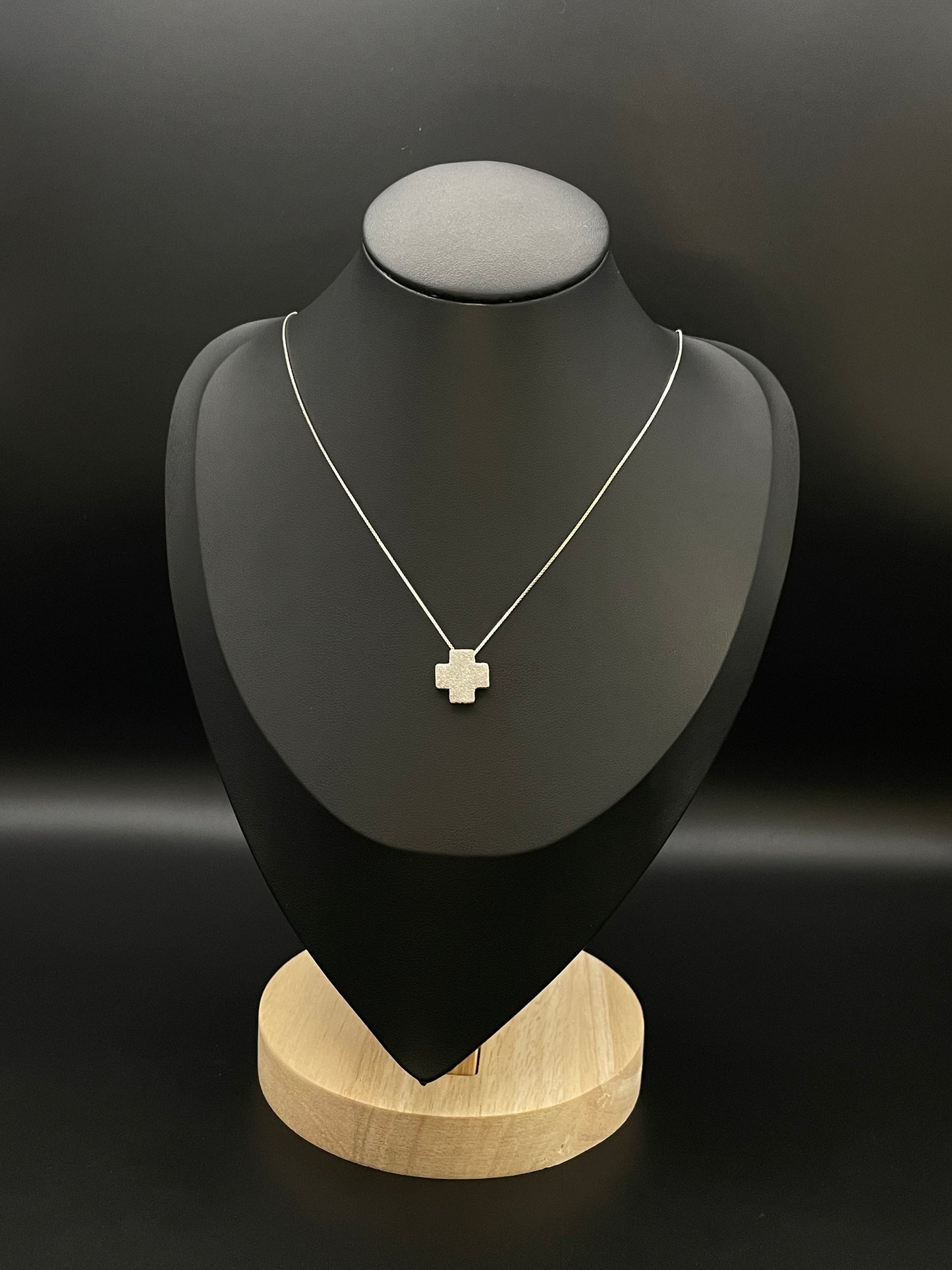 Collana Diamantata Croce