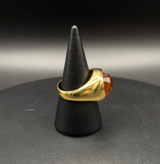 Anello Chevalier Giallo Madera