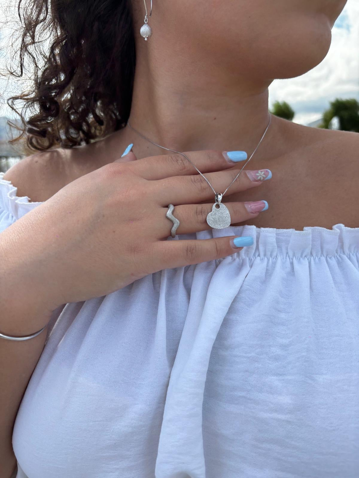 Collana Diamantata Cuore