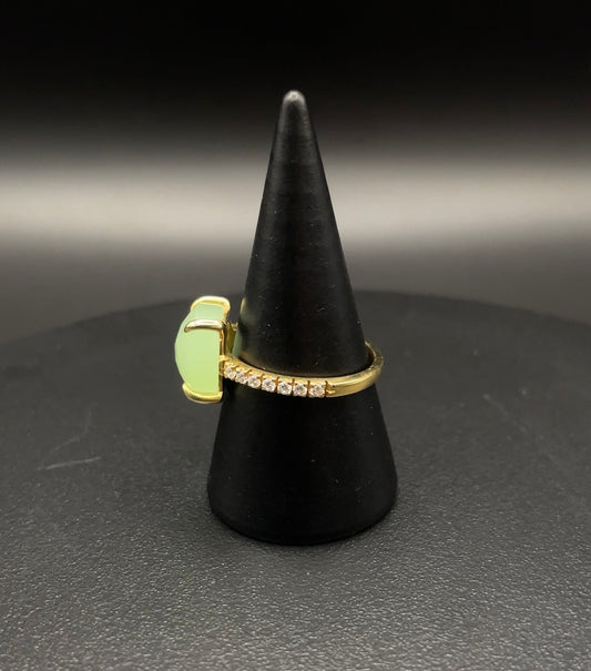 Anello Candy Verde Milk