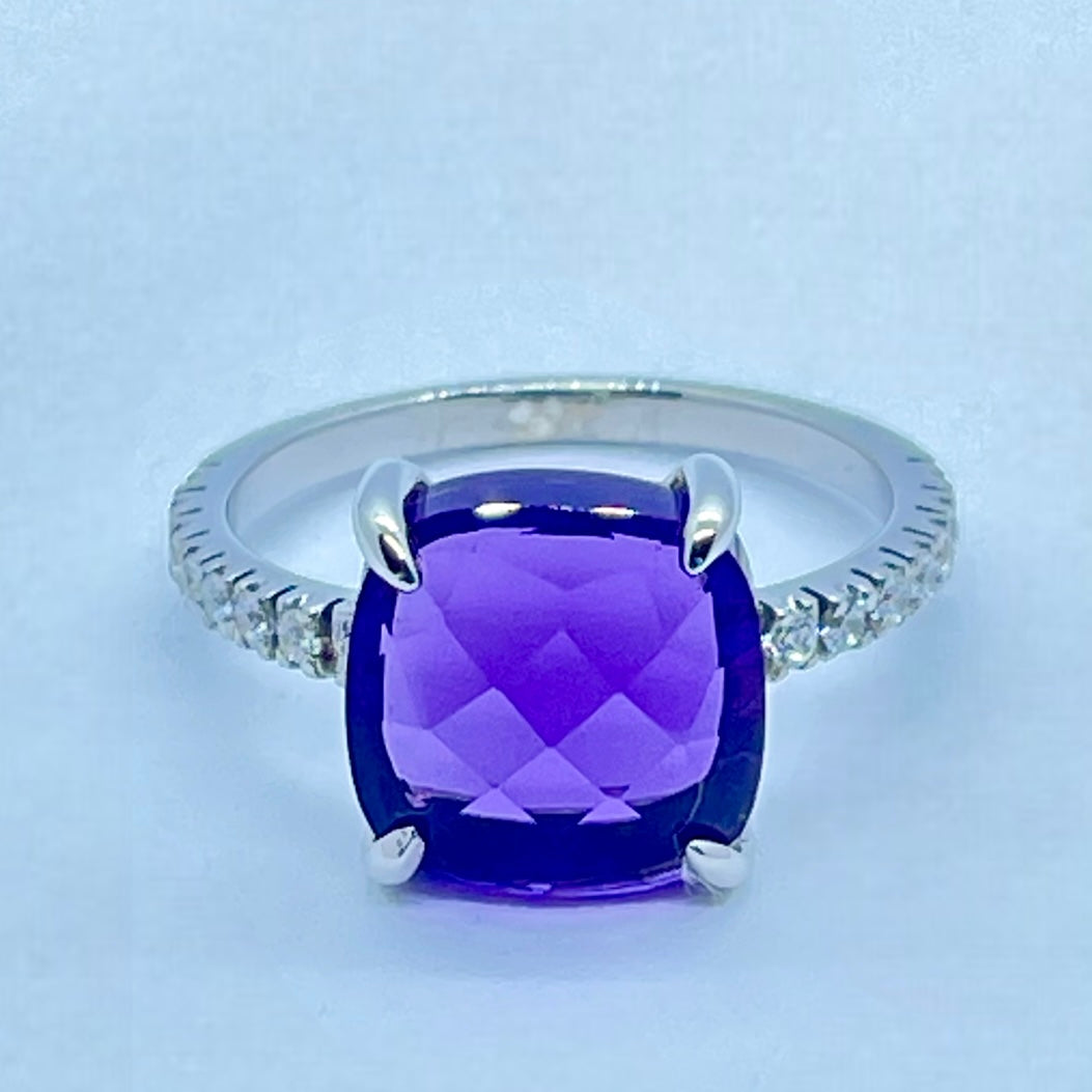 Anello Candy Color Purple