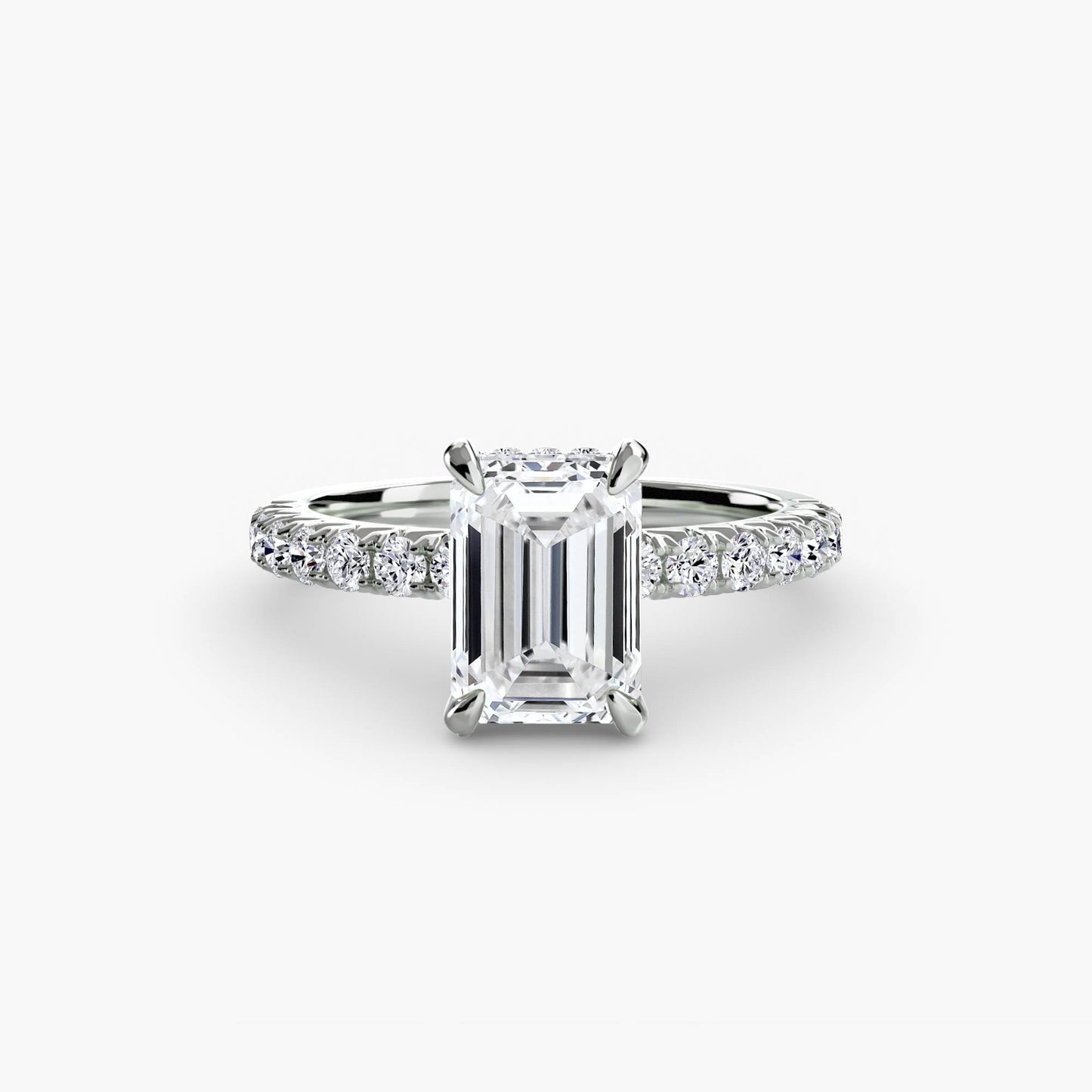 Solitaire with Pavé 6