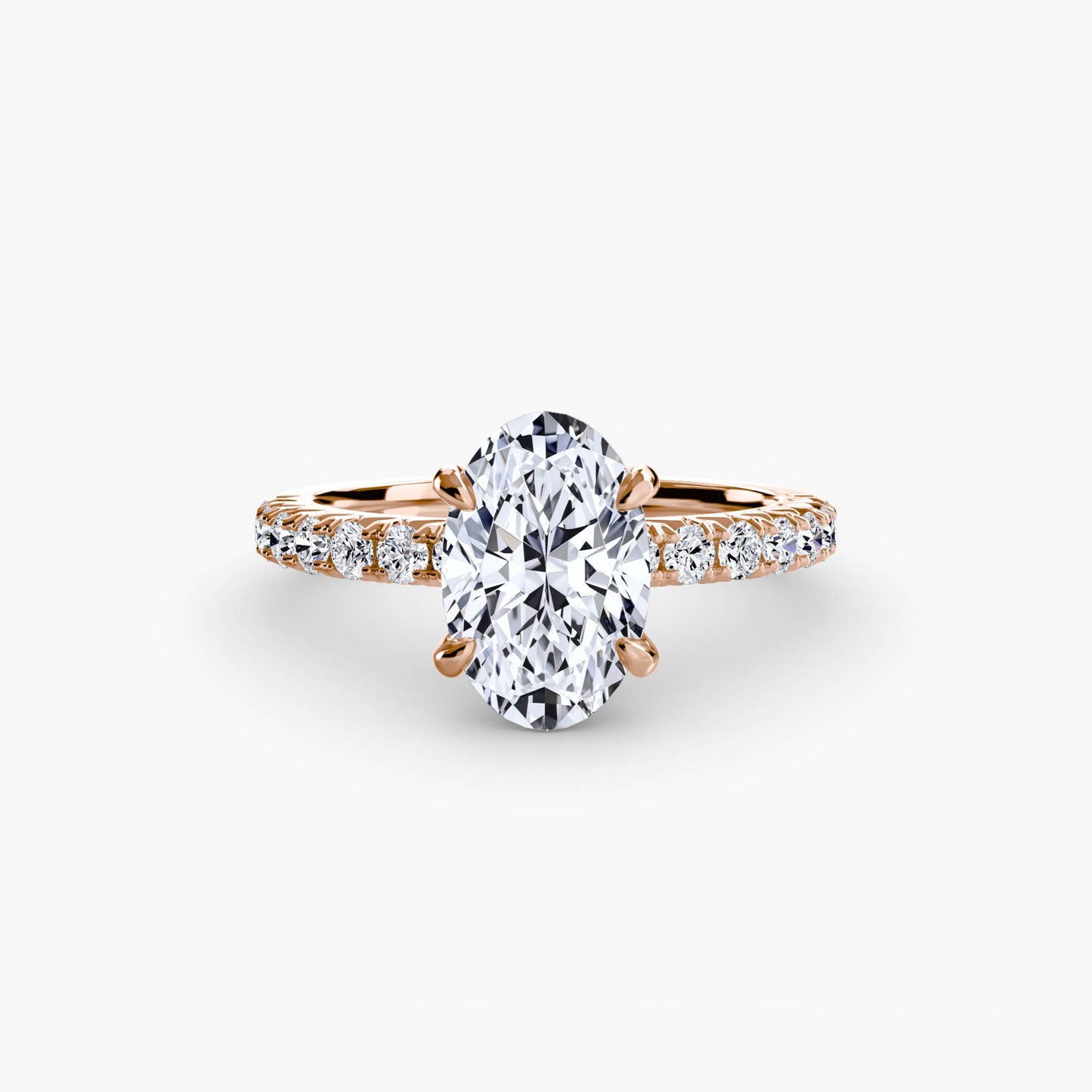 Solitaire with Pavé 6