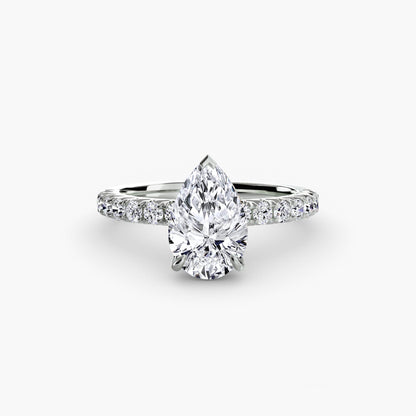 Solitaire with Pavé 6